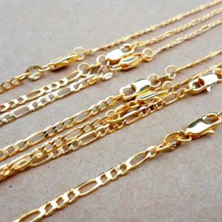 5-teiliges Goldenes Fußkettchen-Set. NEU