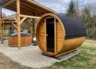 Garten Sauna Fass Sauna Outdoor Sauna Stockholm 2. 2 L 2. 7m