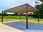 Pavillon 3x5 Überdachung Pagodenzelt Festzelt Pvc Terrassendach Pergola Terrasse