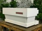 LA MARZOCCO LINEA CLASSIC 3 GRUPPEN VOLLWEISSE GRIFFE ESPRESSO KAFFEEMASCHINE