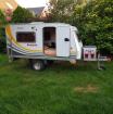 Mini Wohnwagen zu vermieten Camper Schlafbox Miniglobe Camping